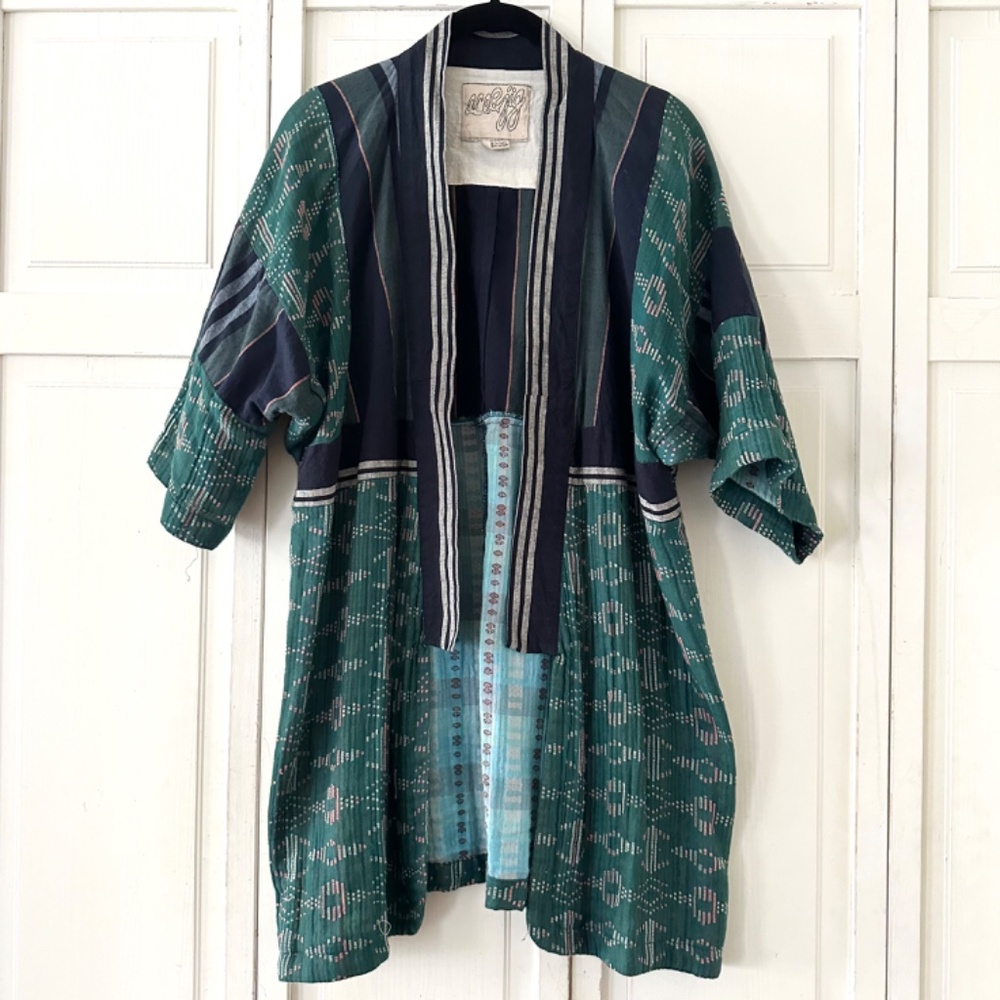 RARE! Ace&Jig Kimono, Emerald, size S/P